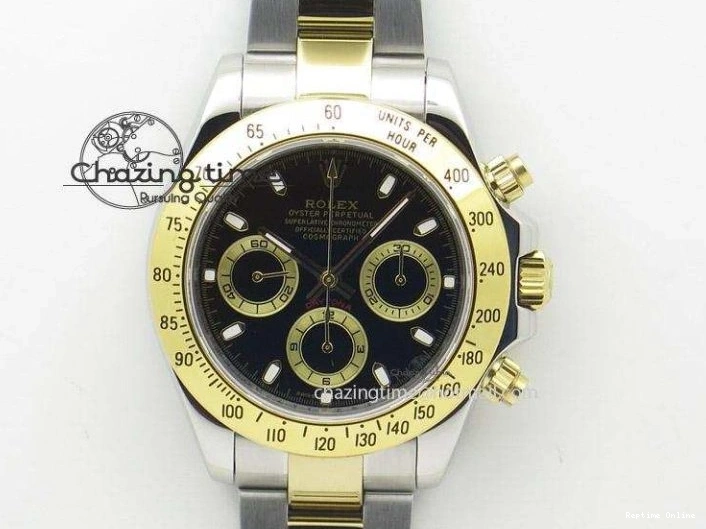 0407 Daytona AET Remould N6F 1:1 Best Edition Meteorite Dial on White Rubber Strap SA TopPick 920